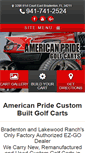 Mobile Screenshot of pridecarts.com